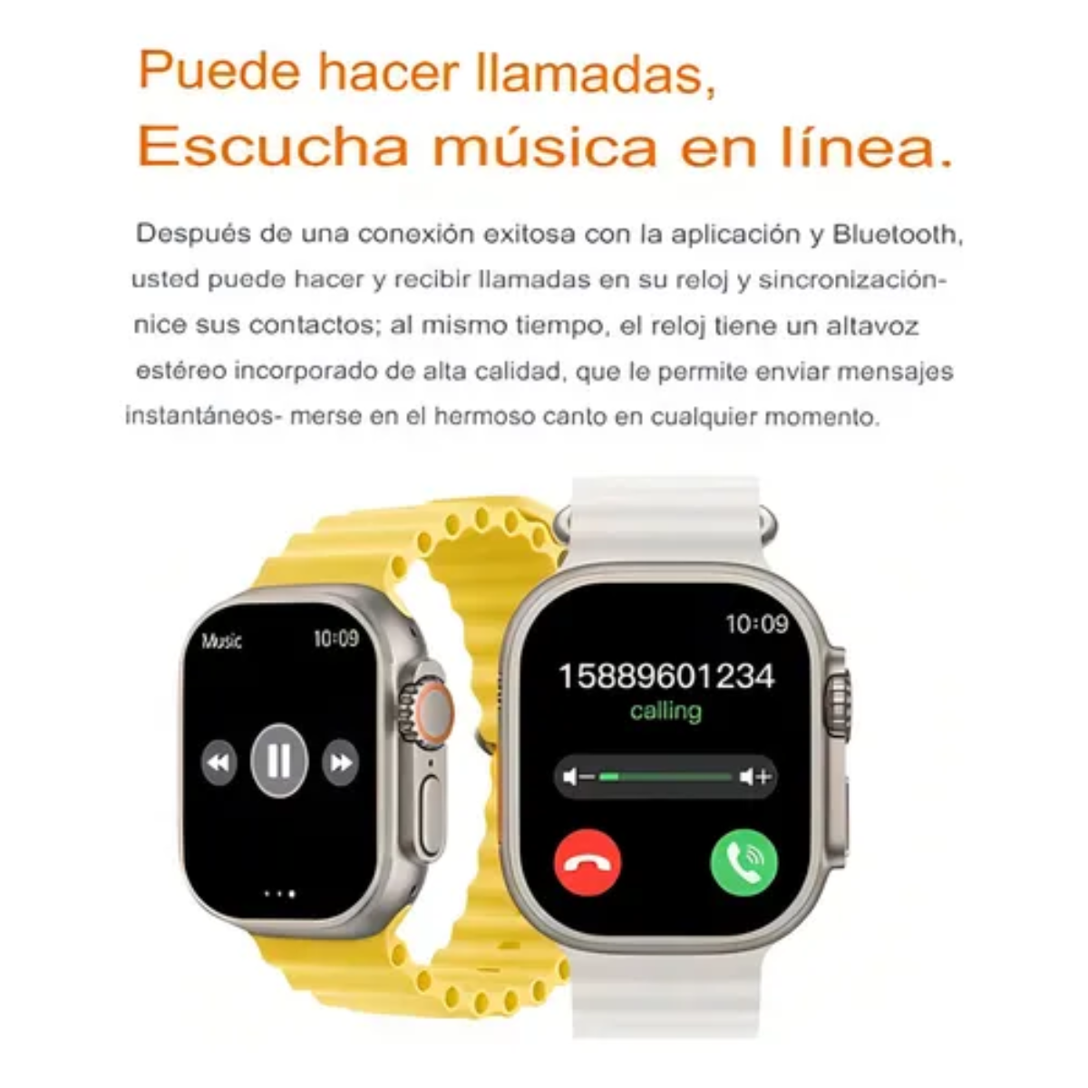 Miniatura 4 de Smartwatch Genérica Serie 8 t800 Ultra